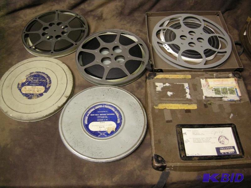 lot 588 image: Vintage American and National Leagues world series film reels