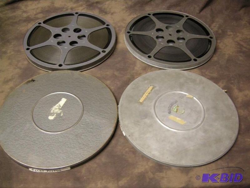 lot 590 image: Vintage film reels