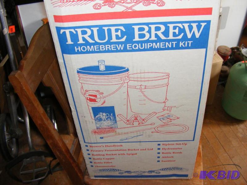 lot 114 image: True Brew Home brew Equipment Kit with suppli...