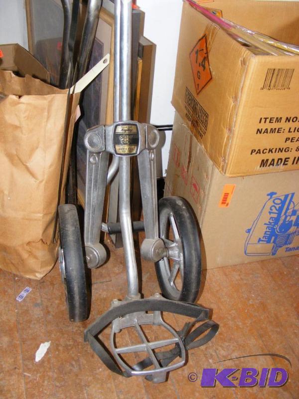 lot 126 image: Golf Bag cart...