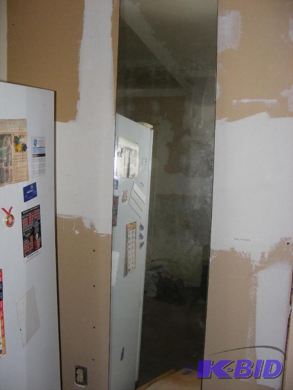lot 16 image: Wall Mirror, approx 8 foot tall...