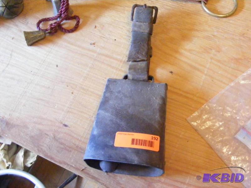lot 192 image: Cow bell...