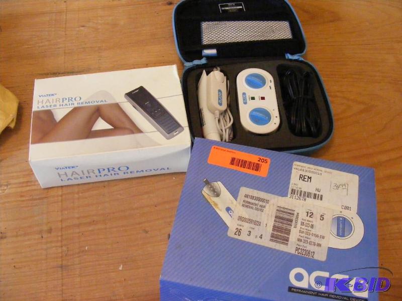 lot 205 image: Viatek HairPro Laser Hair Removal...