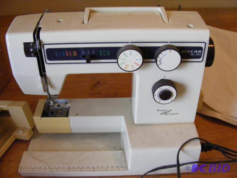 Riccar Sewing Machine, with Manual. Model 350... | Mudgett ...