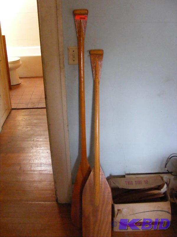 lot 289 image: Two CanoeBoat Paddles...