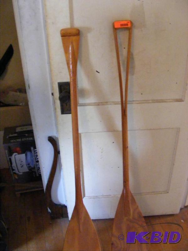 lot 290 image: Two CanoeBoat Paddles...