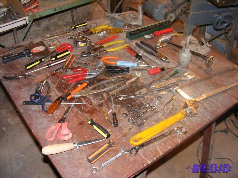 lot 344 image: Box of Hand Tools...