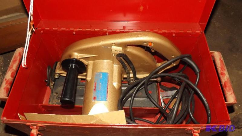 lot 359 image: Makita 10 circular saw. TESTED AND WORKS...