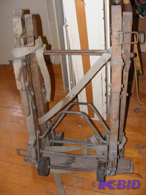 lot 72 image: Collapsible old dolly...