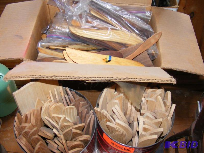 lot 94 image: Wood Carving or Crafting Items ...