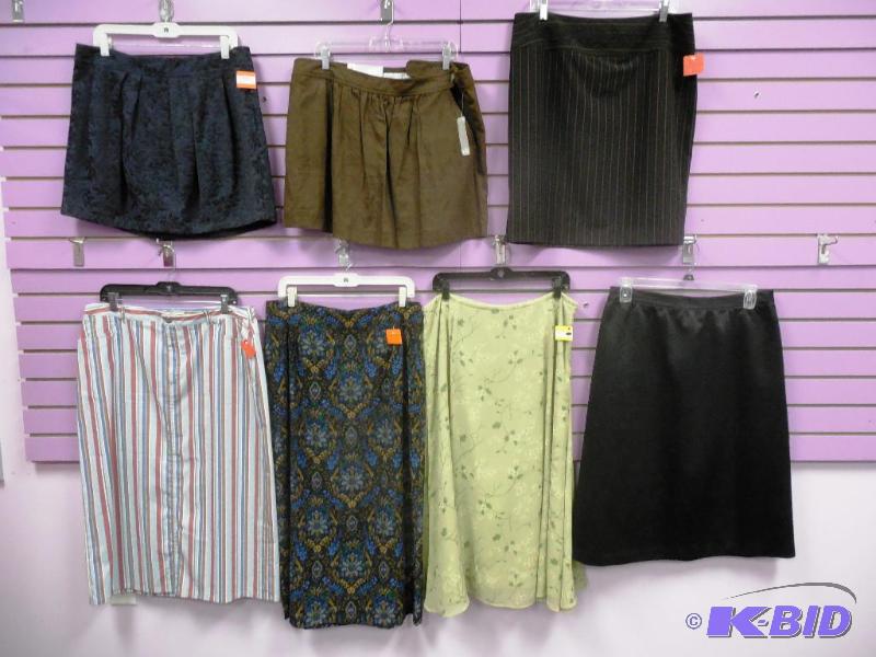 Lot of 7 Skirts Size 14 & 16