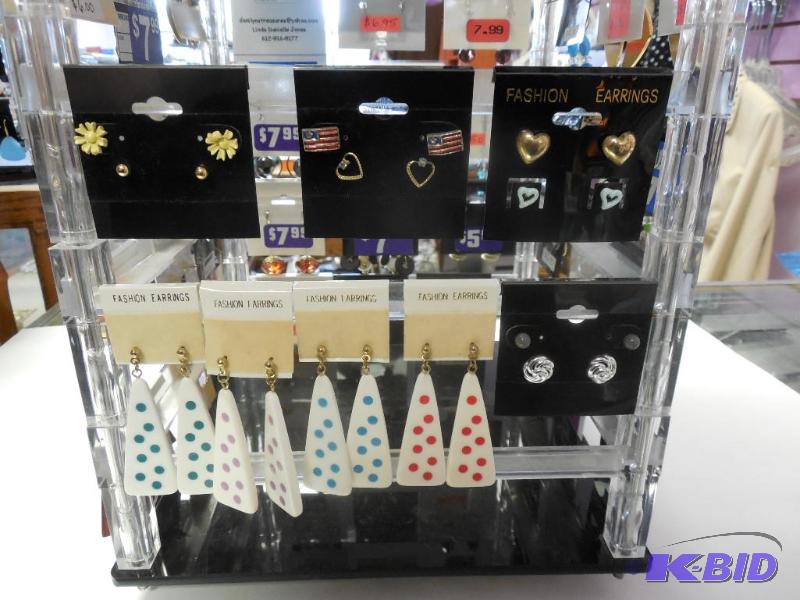 Lot of 12 Pierced Earrings