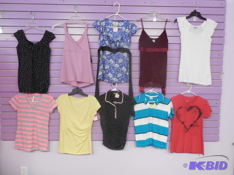 Lot of 10 Name Brand Summer Tops - Size Small