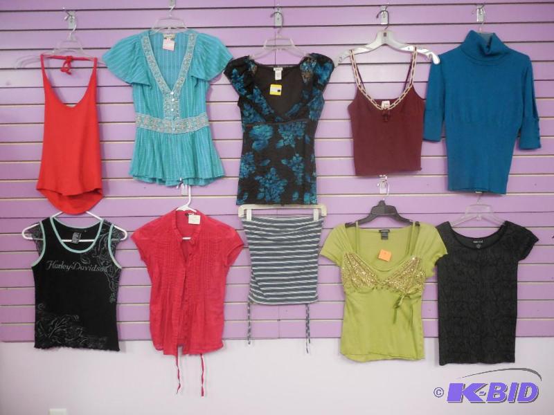 Lot of 10 Name Brand Summer Tops - Size Small