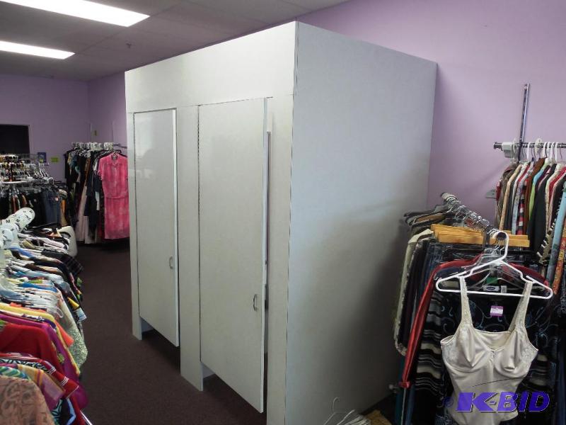 2 Double Attached Fitting  Dressing Rooms