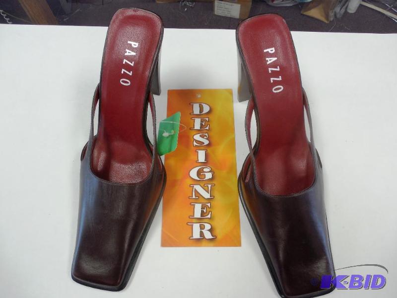 Pazzo Burgundy Leather Heels