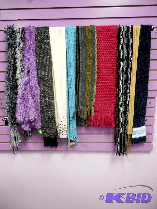 Name Brand or Handcrafted Scarves Lot of 10
