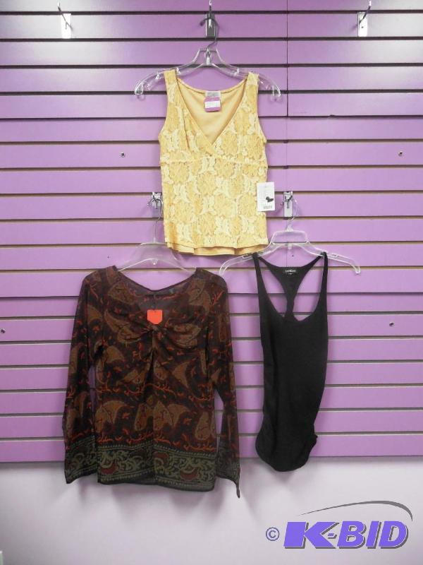 Lot of 3 Posh Designer Tops - Size Small