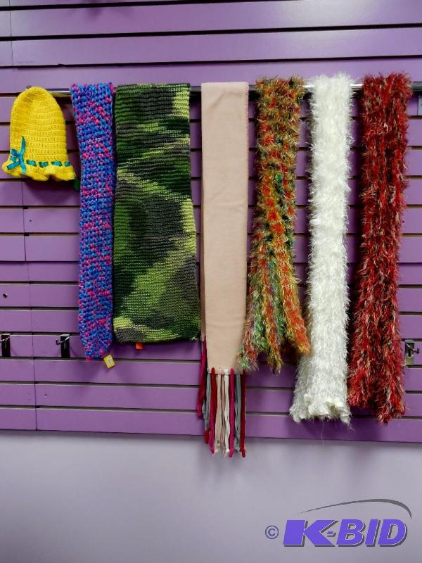 Name Brand or Handcrafted Scarves Lot of 7