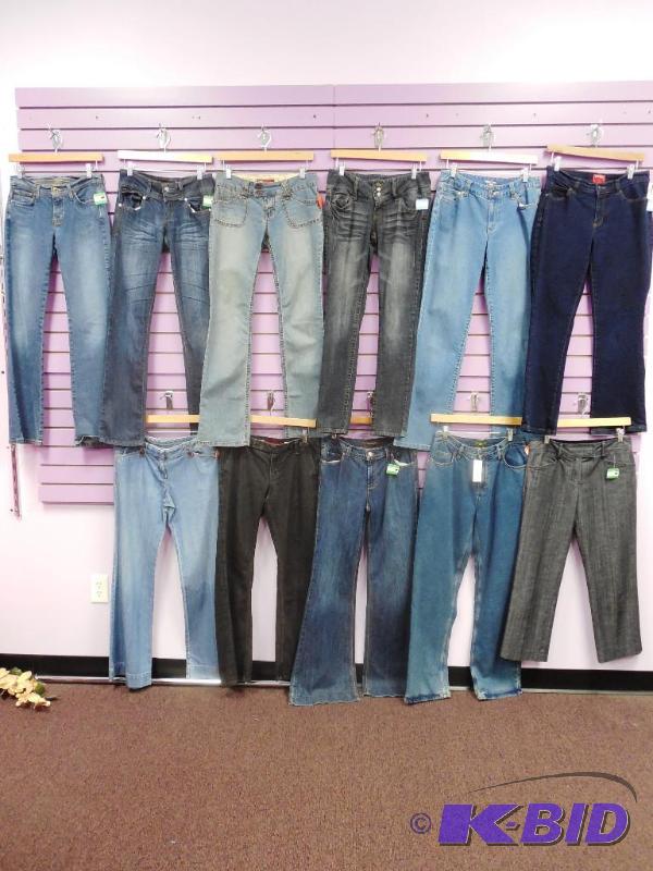Lot of 11 Name Brand Jeans - Size 4 & 5