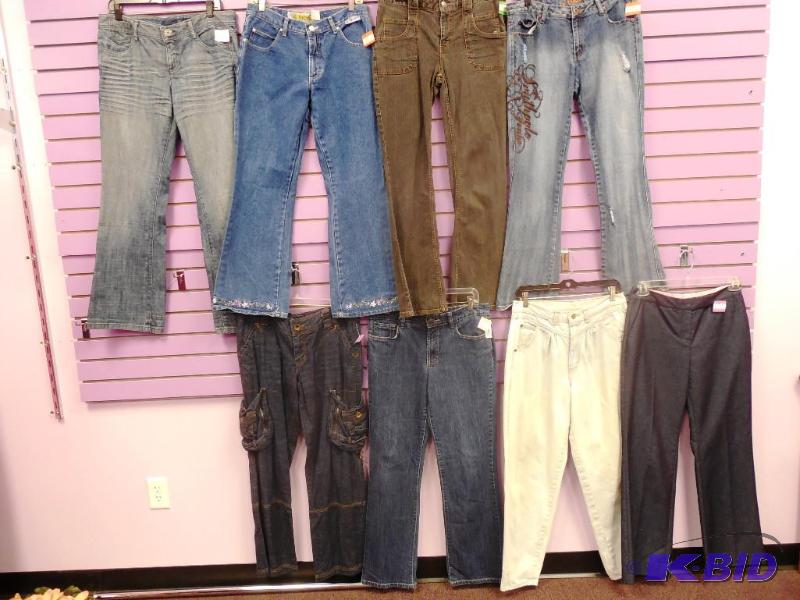 Lot of 8 Name Brand Jeans - Size 10 & 11