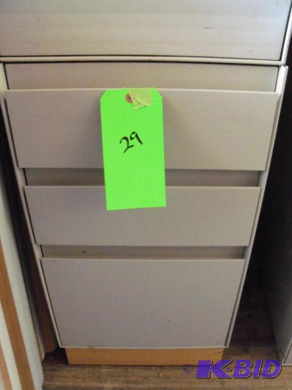 UNDER COUNTER  DESK FILE CABINET...