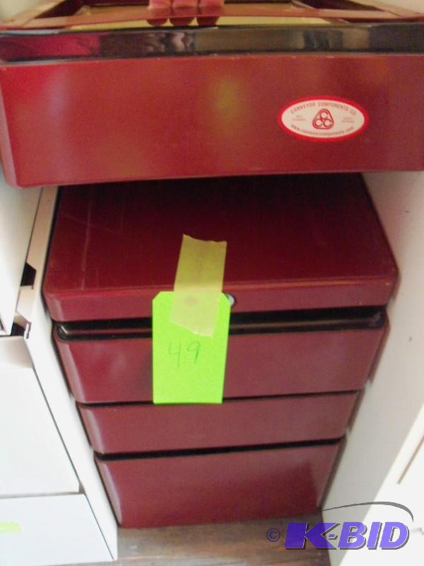 FILE CABINET AND UNDER CABINET DRAWER...