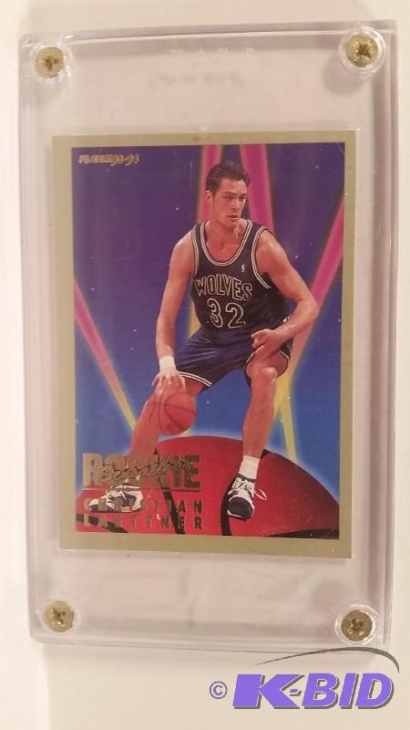 1993 Fleer NBA Christian Leattner Rookie Card