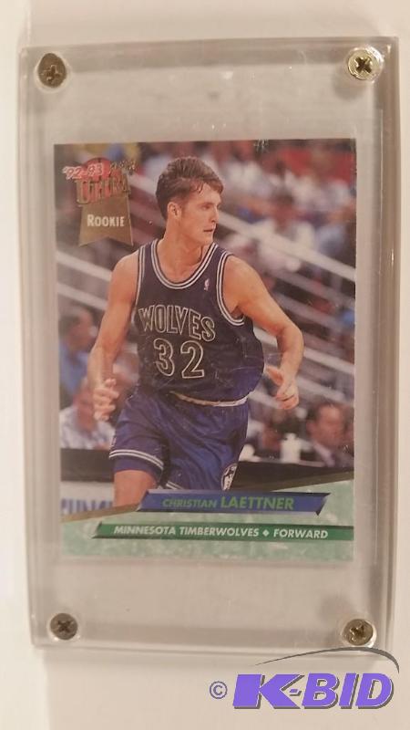 1993 Fleer NBA Christian Leattner Rookie Card