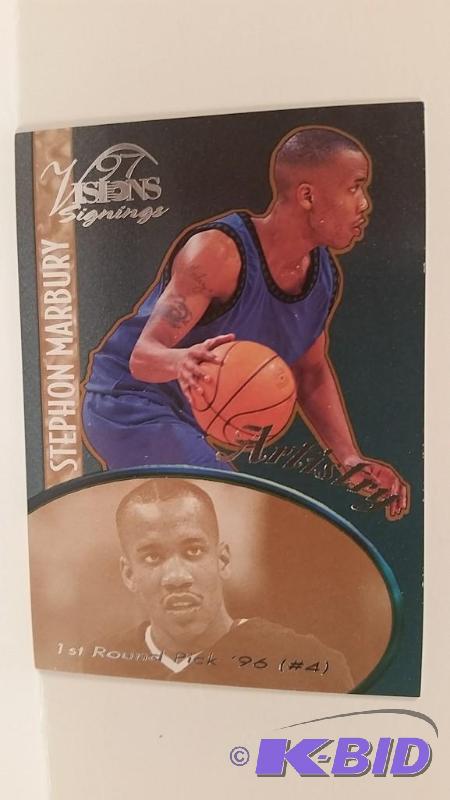 1997 SkyBox NBA Stephon Marbury Rookie Card