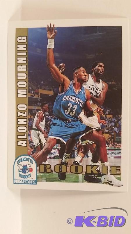 1993 SkyBox NBA Alonzo Mourning Rookie Card