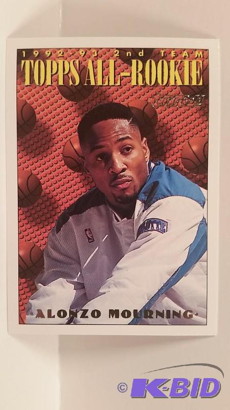 1993 Topps NBA Alonzo Mourning Rookie Card