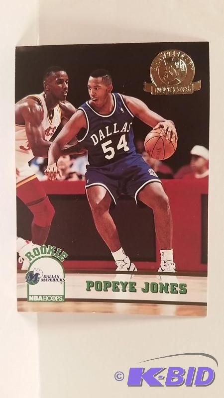 1994 SkyBox NBA Popeye Jones Rookie Card