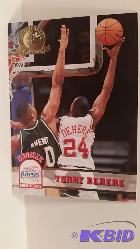 1994 SkyBox NBA Terry Dehere Rookie Card