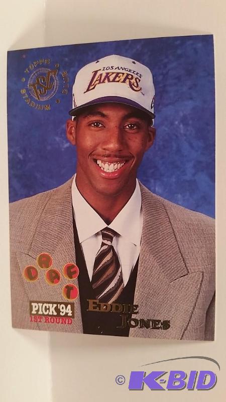 1994 Topps NBA Eddie Jones Rookie Card