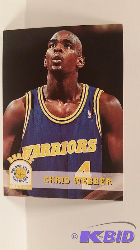 1994 SkyBox NBA Chris Webber Rookie Card