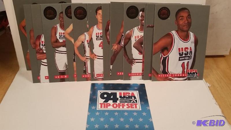 1994 SkyBox USA Internatioanal Basketball 13 Card Set Complete