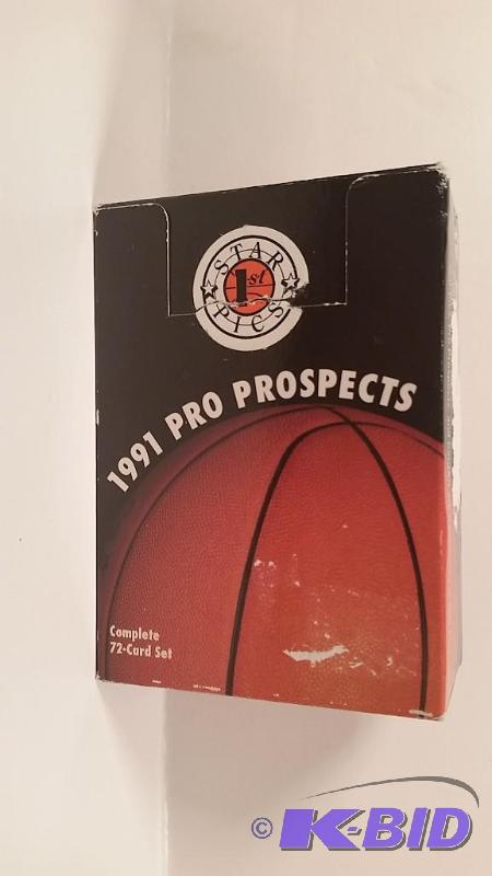 1991 Star Pic NBA Pro Prospects Complete 72 Card Set