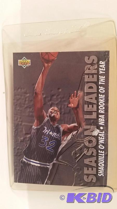 Lot of 6 Shaquille ONeal NBA Collector Cards