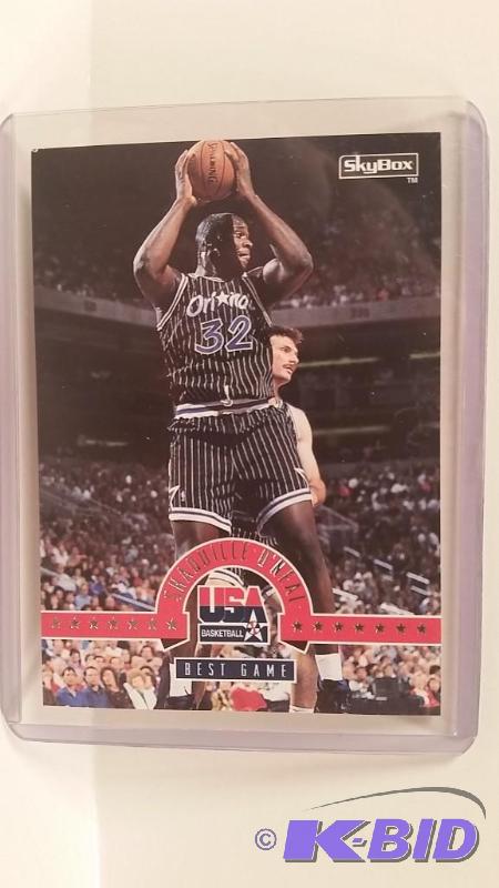 Lot of 5 Shaquille ONeal NBA Collector Cards