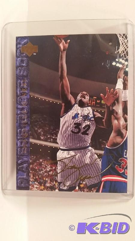Lot of 5 Shaquille ONeal NBA Collector Cards