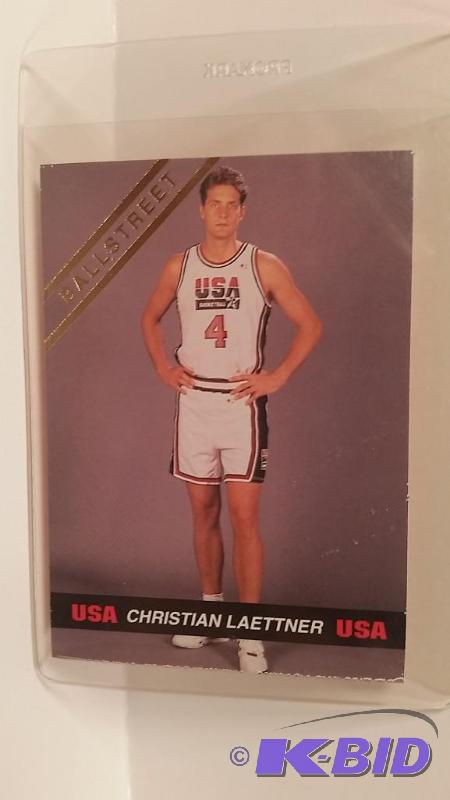 Lot of 5 NBA Christian Laettner Collector Cards