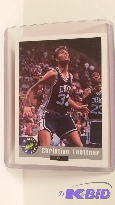 Lot of 6 NBA Christian Laettner Collector Cards