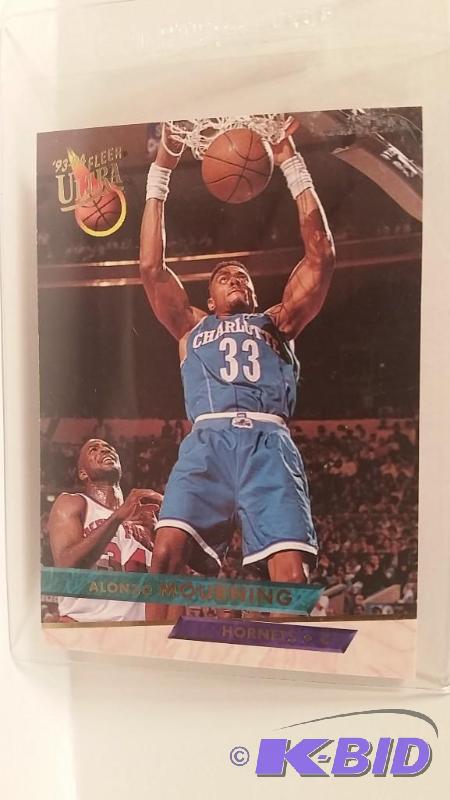 Lot of 5 NBA Alonzo Mourning Collector Cards