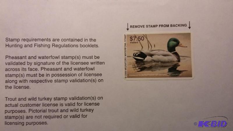 MINNESOTA- #30 2006 $7.50 MALLARD by Joe Haut...