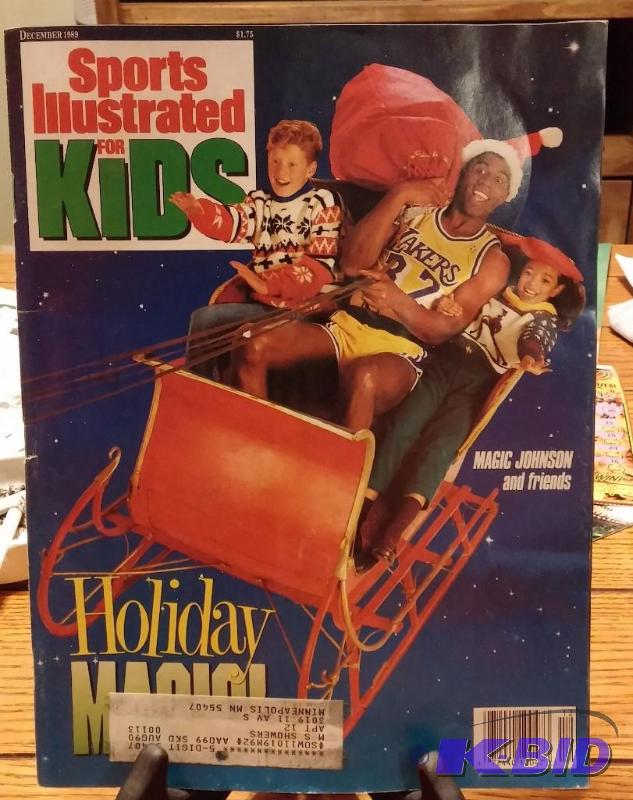 1989 Sports Illustrated for Kids Magic Johnso...