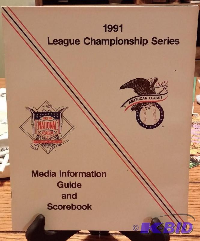 1991 League Championship Series Media Informa...