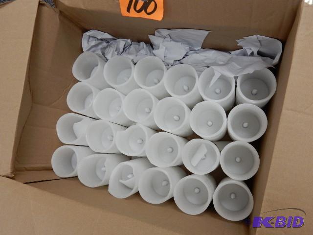 17 White Led Candles