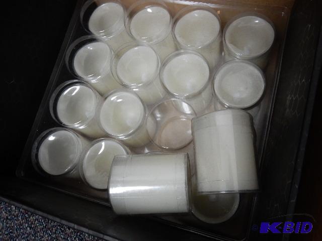 Green and White Votives