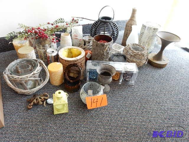 Candle Holders, Candles